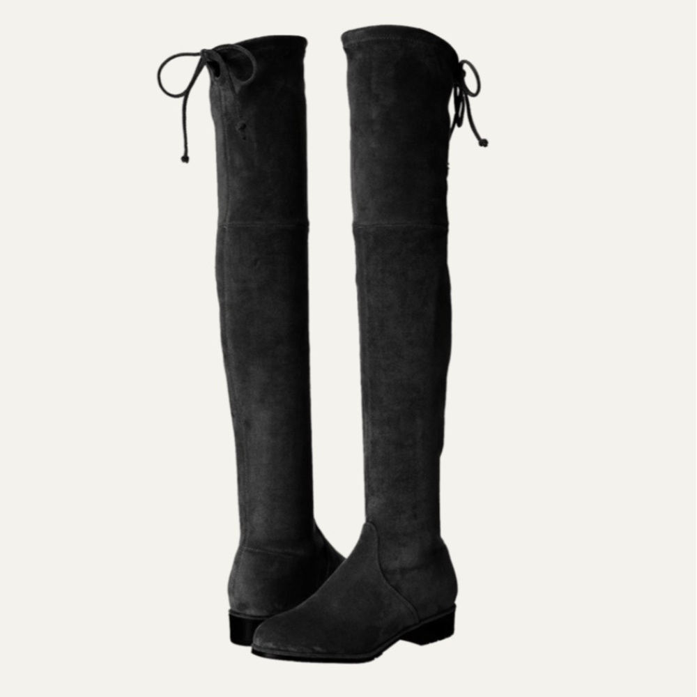 Slim Fit Flat Heel Boots